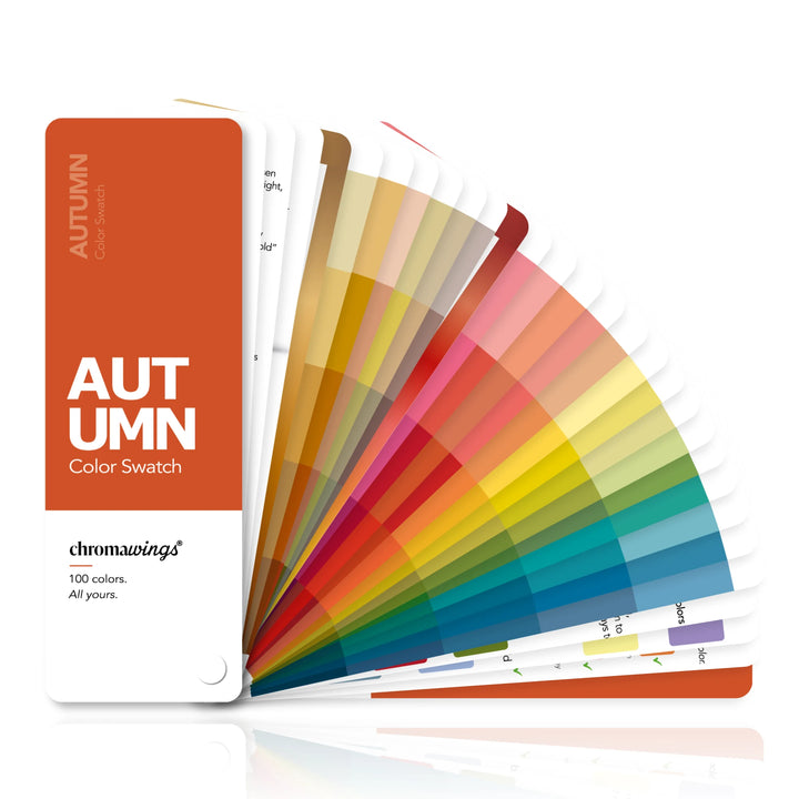Color Palette Swatch Fan – 100 Colors for Personal Color Analysis