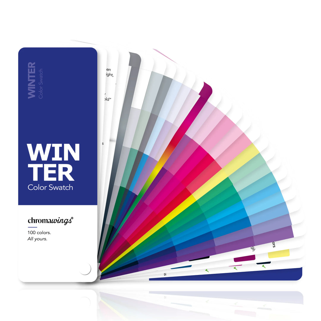 Color Palette Swatch Fan – 100 Colors for Personal Color Analysis